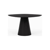 Bahia Wooden Geometric Modern Dining Table