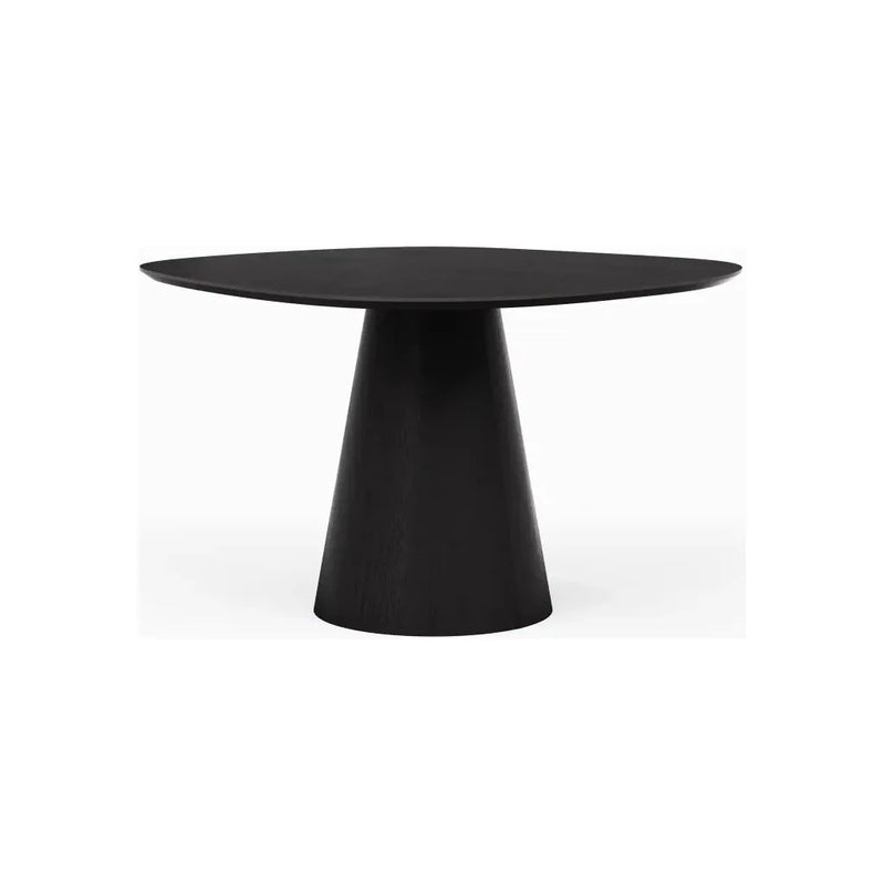 Bahia Wooden Geometric Modern Dining Table