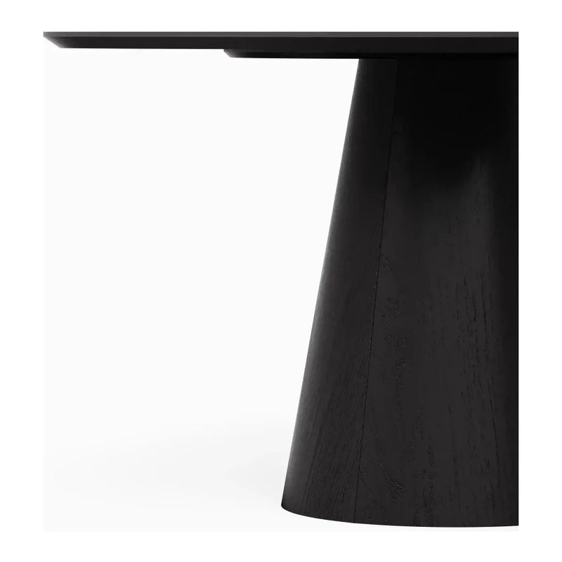 Bahia Wooden Geometric Modern Dining Table