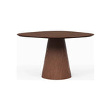 Bahia Wooden Geometric Modern Dining Table