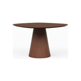 Bahia Wooden Geometric Modern Dining Table