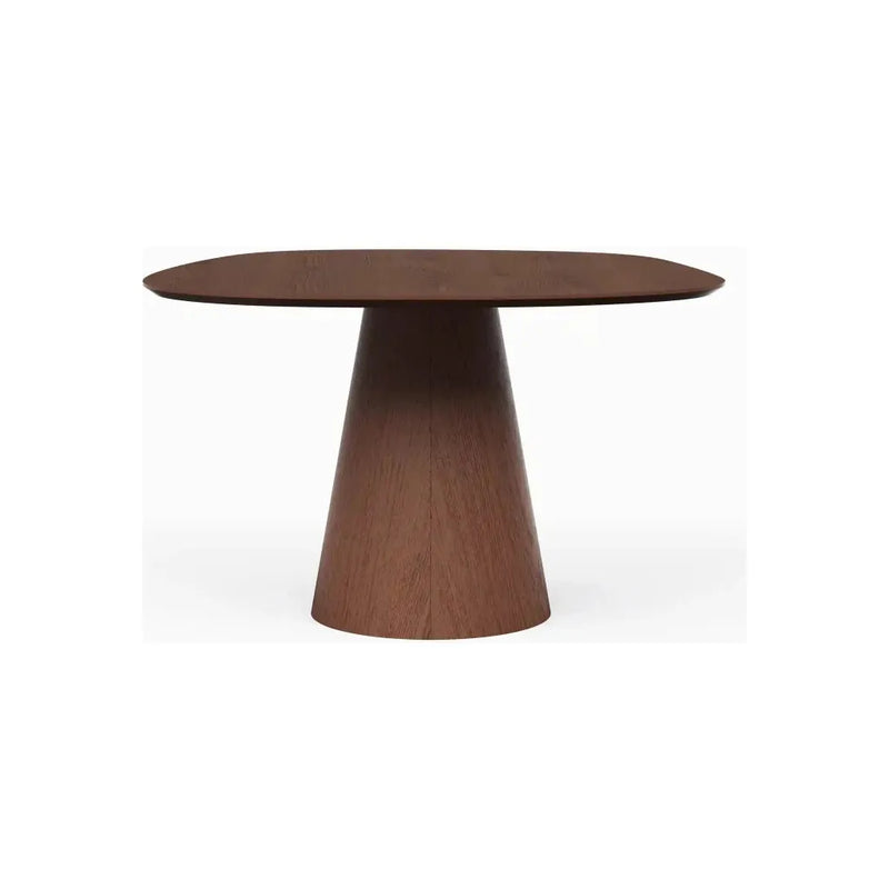 Bahia Wooden Geometric Modern Dining Table