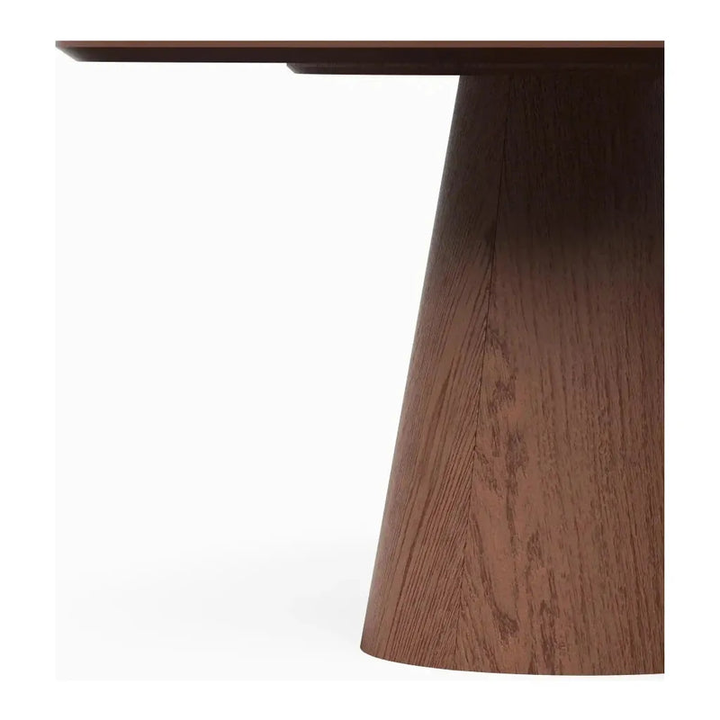 Bahia Wooden Geometric Modern Dining Table