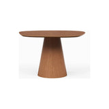 Bahia Wooden Geometric Modern Dining Table