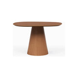 Bahia Wooden Geometric Modern Dining Table