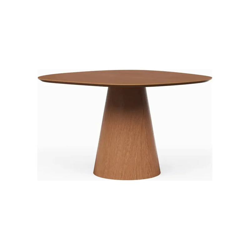 Bahia Wooden Geometric Modern Dining Table