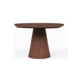 Bahia Wooden Geometric Modern Dining Table