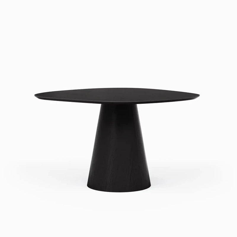 Bahia Wooden Geometric Modern Dining Table