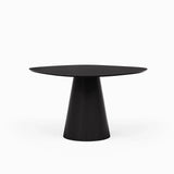 Bahia Wooden Geometric Modern Dining Table