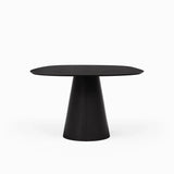 Bahia Wooden Geometric Modern Dining Table