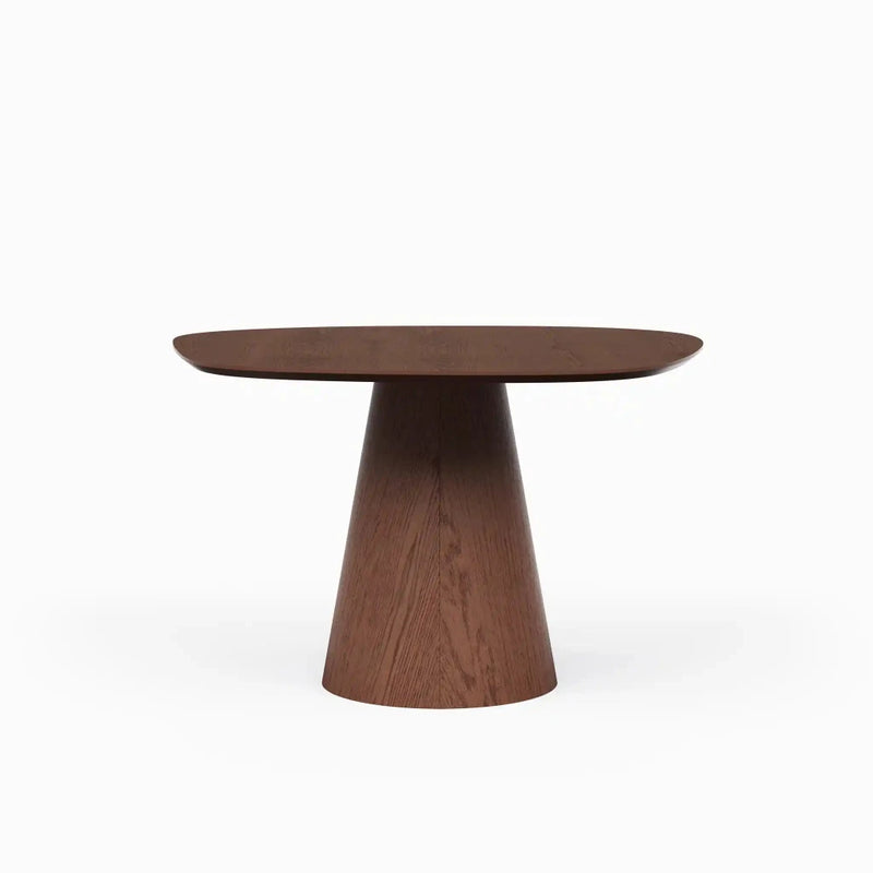 Bahia Wooden Geometric Modern Dining Table