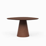 Bahia Wooden Geometric Modern Dining Table