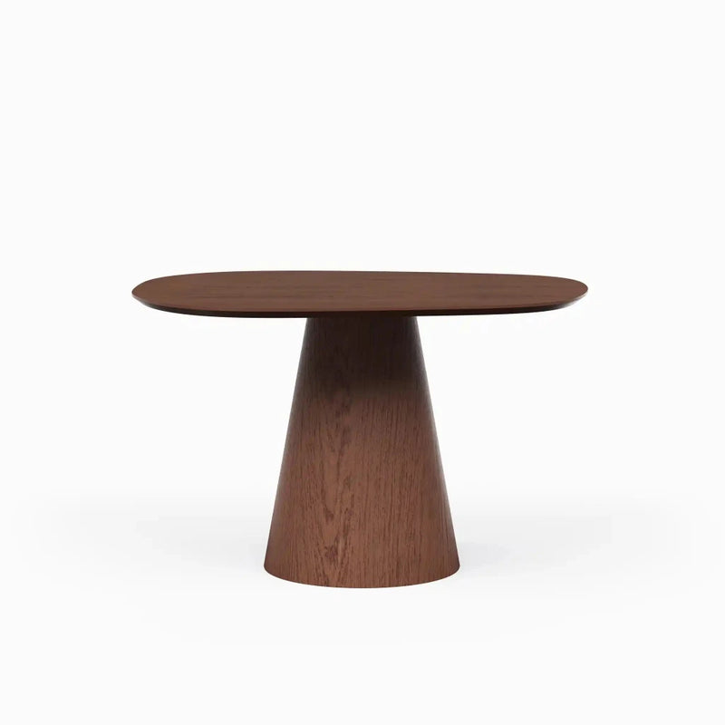 Bahia Wooden Geometric Modern Dining Table