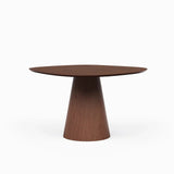 Bahia Wooden Geometric Modern Dining Table