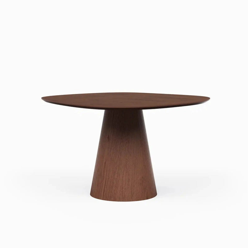 Bahia Wooden Geometric Modern Dining Table