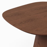 Bahia Wooden Geometric Modern Dining Table