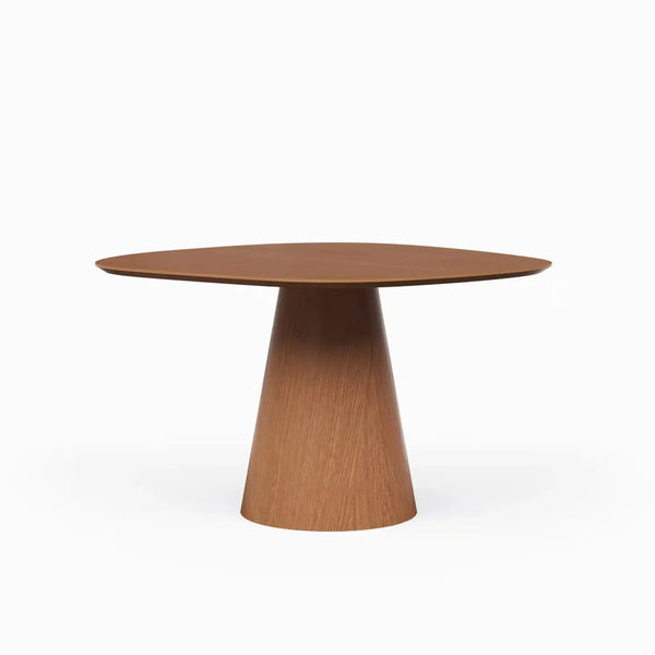 Bahia Wooden Geometric Modern Dining Table