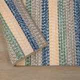 Baily Tweed Stripe Runner Outdoor Rugs-Outdoor Rugs-Colonial Mills-LOOMLAN