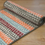 Baily Tweed Stripe Runner Outdoor Rugs-Outdoor Rugs-Colonial Mills-LOOMLAN