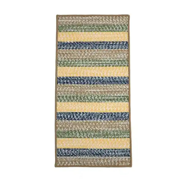 Baily Tweed Stripe Runner Outdoor Rugs