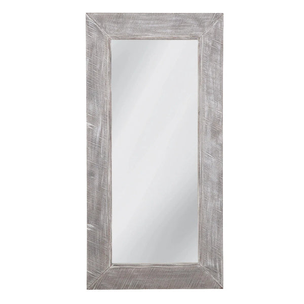 Baker Wood Grey Vertical Floor Mirror