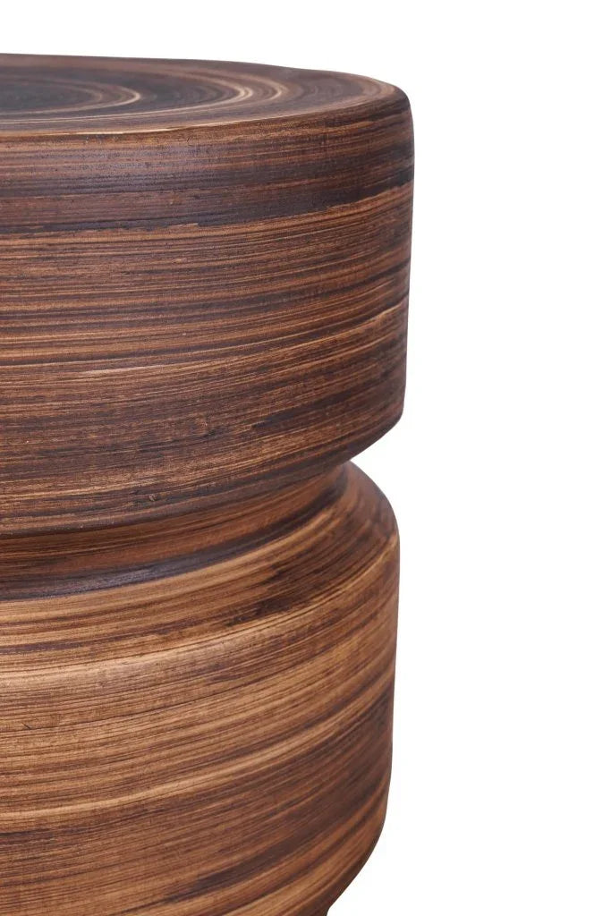 Balance Ceramic Armless Patio Stool-Garden Stools-Seasonal Living-LOOMLAN