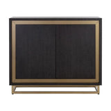 Baldessara Wine Cabinet Solid & Steel Frame