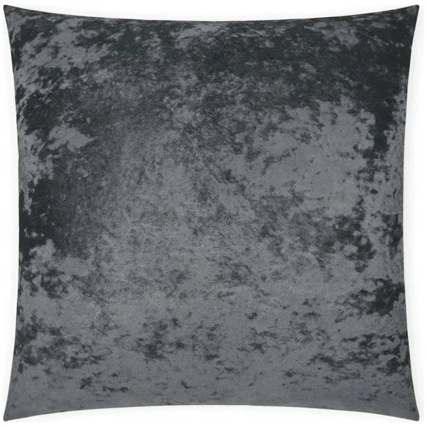 Ballet Charcoal Solid Grey Large Throw Pillow Insert - LOOMLAN - D.V. Kap - Throw Pillows