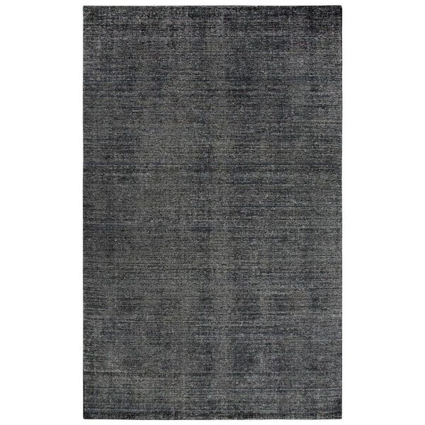 Bals Solid Charcoal Area Rugs For Living Room - LOOMLAN - LOOMLAN - Area Rugs