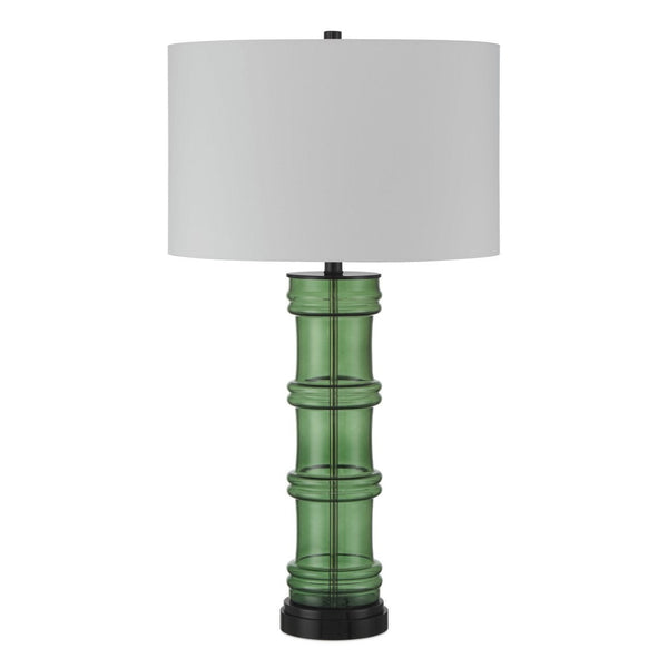 Balsam Green Glass Table Lamp