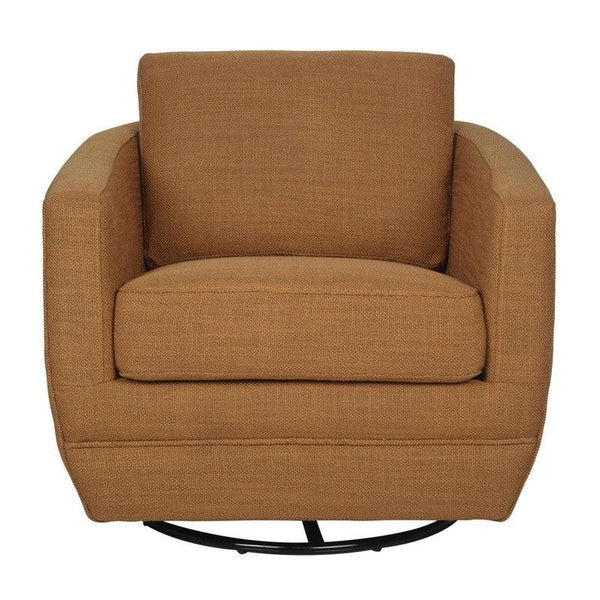 Baltimo Swivel Glider - Gold Club Chairs LOOMLAN By LHImports