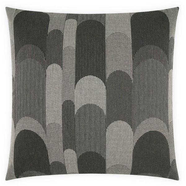 Balutto Black Throw Pillow