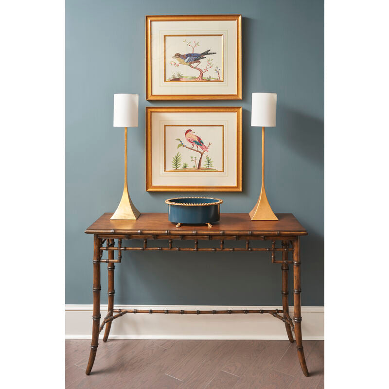 Bamboo Classic Designed Rectangular Console Table-Console Tables-Chelsea House-LOOMLAN