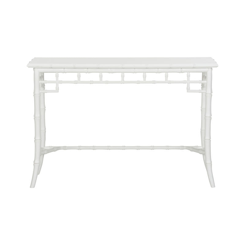 Bamboo Classic Designed Rectangular Console Table-Console Tables-Chelsea House-LOOMLAN