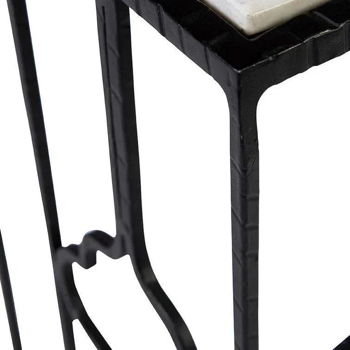 Bancroft Marble Topped Square Coffee Table - LOOMLAN - Furniture Classics - Coffee Tables