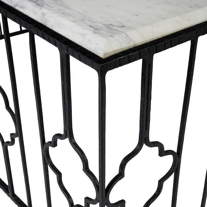 Bancroft Marble Topped Square Coffee Table - LOOMLAN - Furniture Classics - Coffee Tables