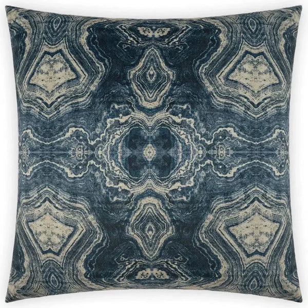 Banding Indigo Blue Throw Pillow With Insert - LOOMLAN - D.V. Kap - Throw Pillows