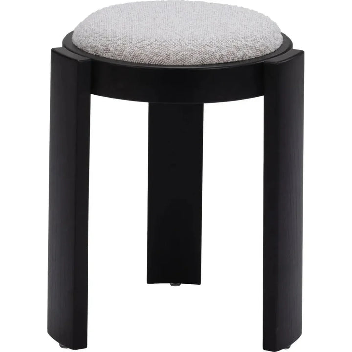 Banjul Wood Misty Gray Ottoman - LOOMLAN - Zuo Modern - Ottomans
