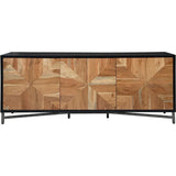 Banks Eye-catchyWooden Black Sideboard