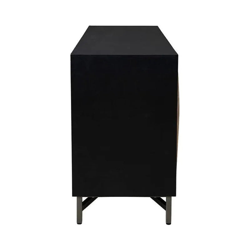 Banks Eye-catchyWooden Black Sideboard