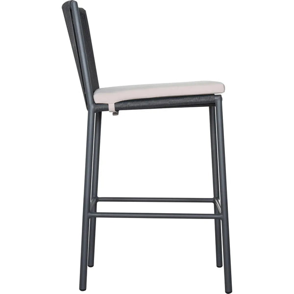 Bar Chair Set of Two - Grey Outdoor