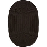 Barataria Handcrafted Oval Outdoor Rugs-Outdoor Rugs-Colonial Mills-Brown-6' x 9'-LOOMLAN