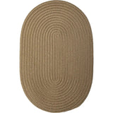 Barataria Handcrafted Oval Outdoor Rugs-Outdoor Rugs-Colonial Mills-Cafe-6' x 9'-LOOMLAN