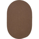 Barataria Handcrafted Oval Outdoor Rugs-Outdoor Rugs-Colonial Mills-Cashew-6' x 9'-LOOMLAN