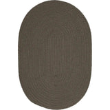 Barataria Handcrafted Oval Outdoor Rugs-Outdoor Rugs-Colonial Mills-Gray-6' x 9'-LOOMLAN