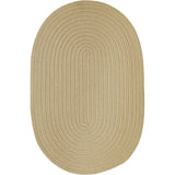 Barataria Handcrafted Oval Outdoor Rugs-Outdoor Rugs-Colonial Mills-Linen-6' x 9'-LOOMLAN