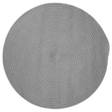 Barataria Handcrafted Round Outdoor Rugs-Outdoor Rugs-Colonial Mills-Shadow-5' x 5'-LOOMLAN