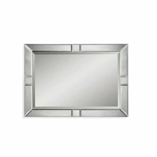 Barbarella 42" Rectangle Bevel Wall Mirror - LOOMLAN - Bassett Mirror - Wall Mirrors