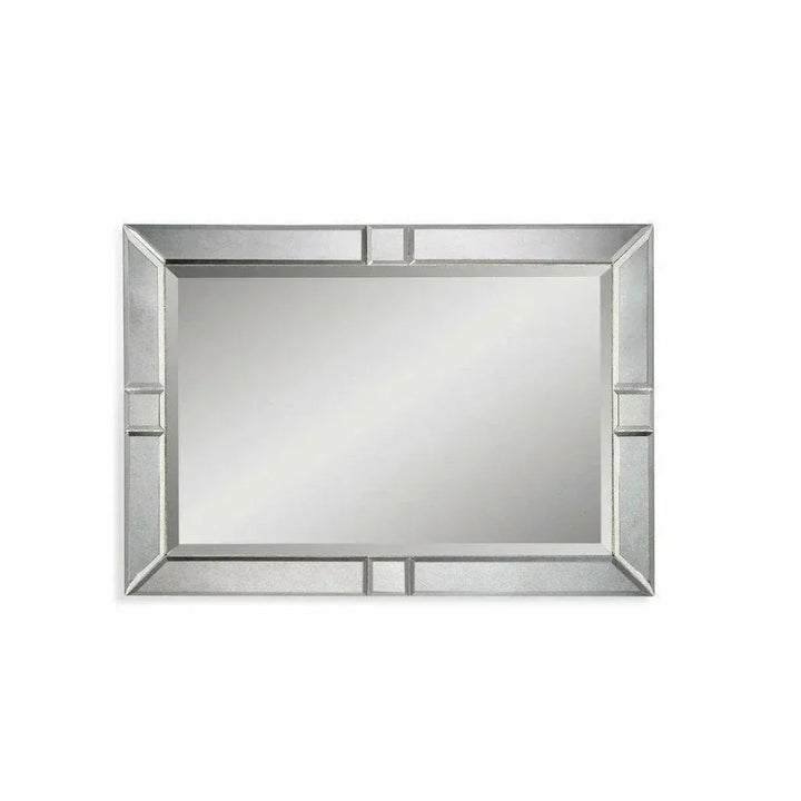 Barbarella 42" Rectangle Bevel Wall Mirror - LOOMLAN - Bassett Mirror - Wall Mirrors