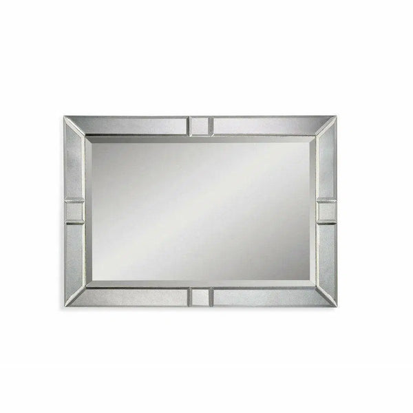 Barbarella 42" Rectangle Bevel Wall Mirror Wall Mirrors LOOMLAN By Bassett Mirror